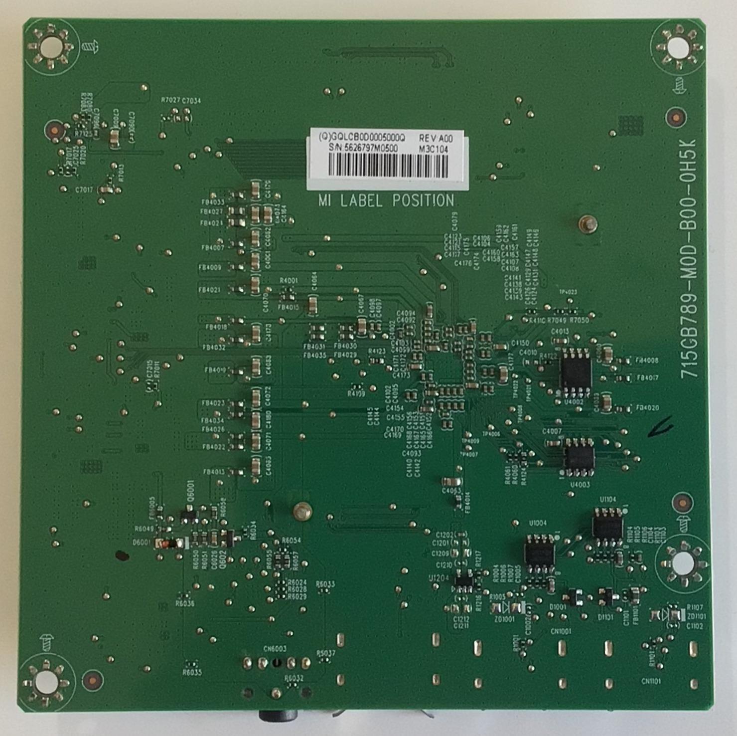 MAIN PARA MONITOR DELL / NUMERO DE PARTE GQLCB0D000 / 715GB789-M0D-B00-0H5K / 5626797M0500 / PANEL TPM315WQ1-DVR02 REV:0D0A / DISPLAY M315DVR02.0 / MODELO S3222DGM - Imagen 3